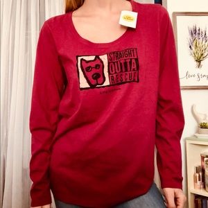 NWT LIFE IS GOOD TSHIRT